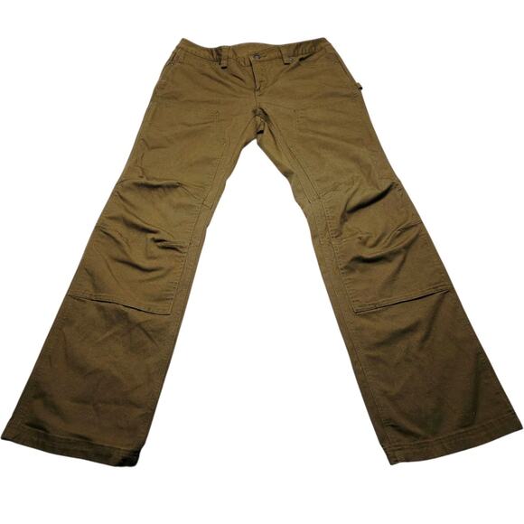 Duluth Trading Flex FireHose Slim Leg Work Pants Double Knee Women's 6x31 - Picture 1 of 12